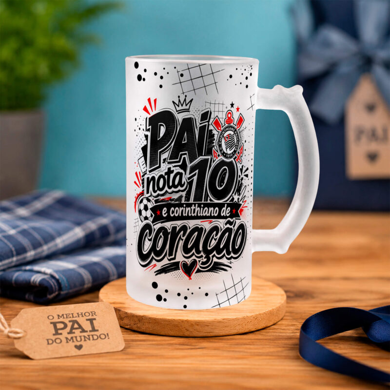 Caneca de Chope Corinthians