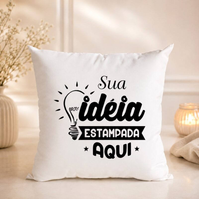 Almofada Personalizada/ Foto, logo, Personagens...