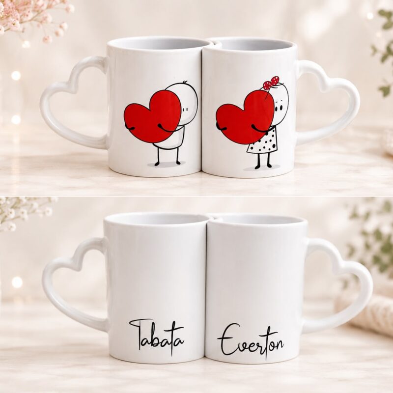 Caneca Dueto Romântica