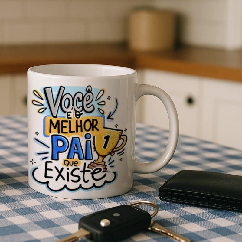 Caneca Você  é o Melhor Pai Que Existe