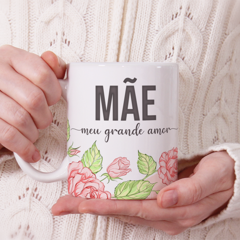 Caneca Mãe Meu Grande Amor