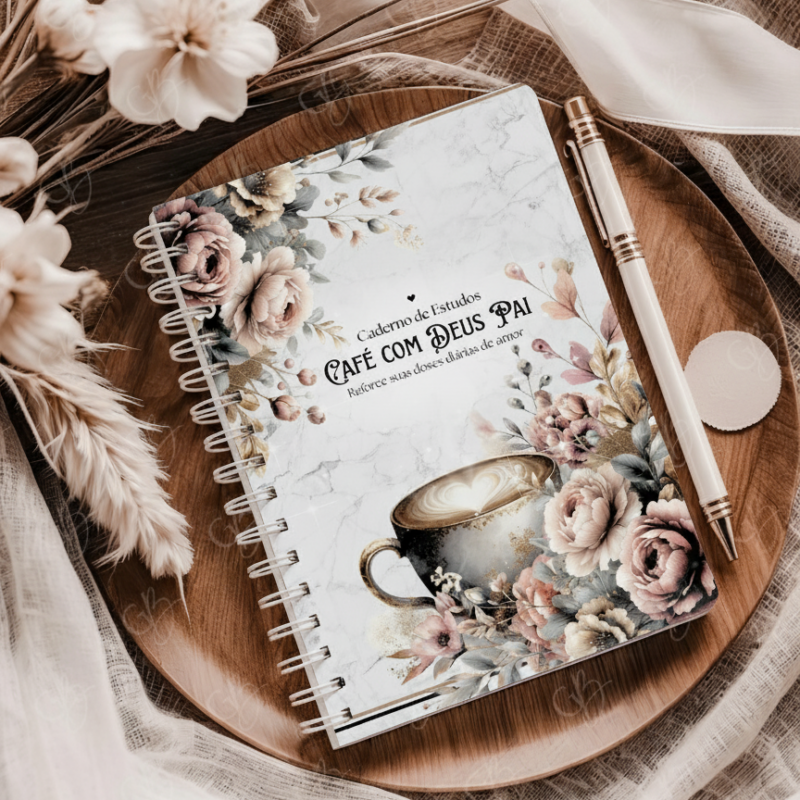 Caderno de Estudos Café Com Deus Pai