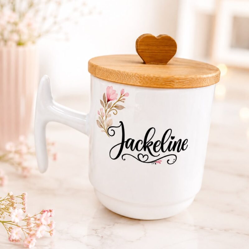 Caneca Glamour Personalizada com Nome Não acompanha Tampa