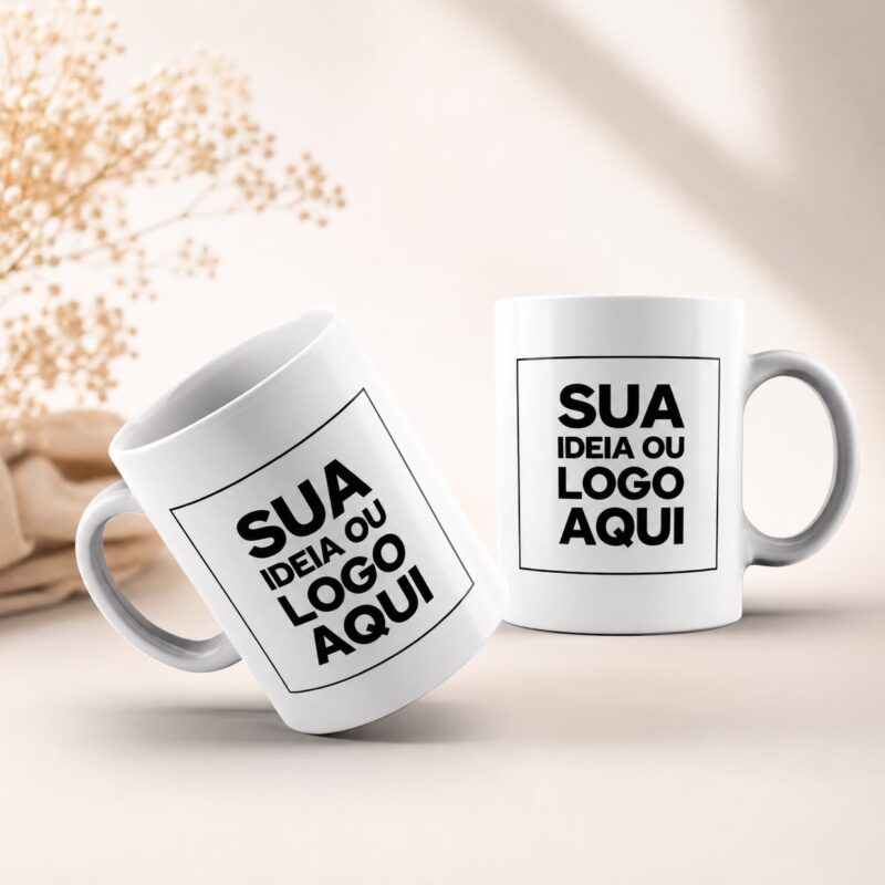Caneca Tradicional Live Personalizada 30 Unidades