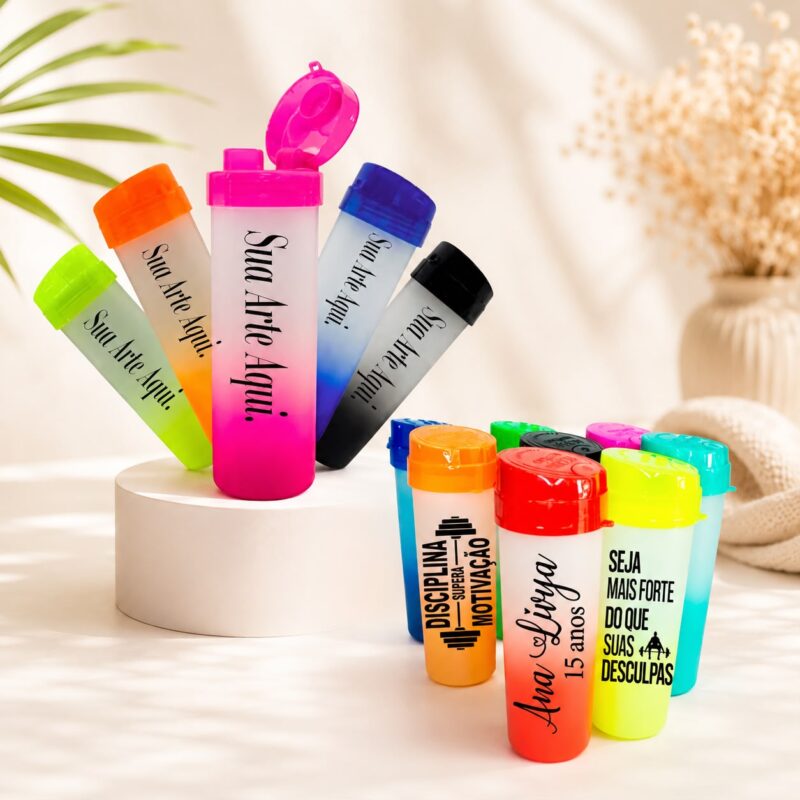 24 Unidades Garrafa Eco Personalizada