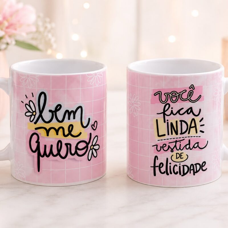 Caneca Bem me Quero