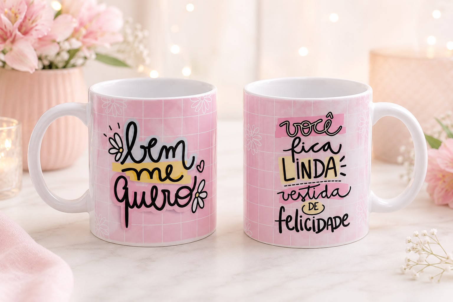 Caneca Bem me Quero