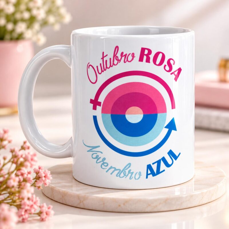 Caneca Outubro Rosa