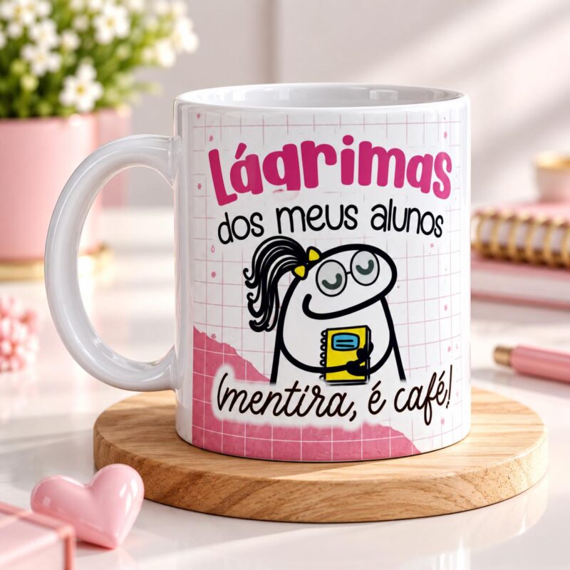 Caneca Lágrimas Dos Meus Alunos