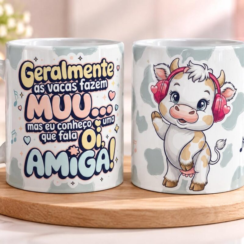 Caneca Coleção Divertida Amigas